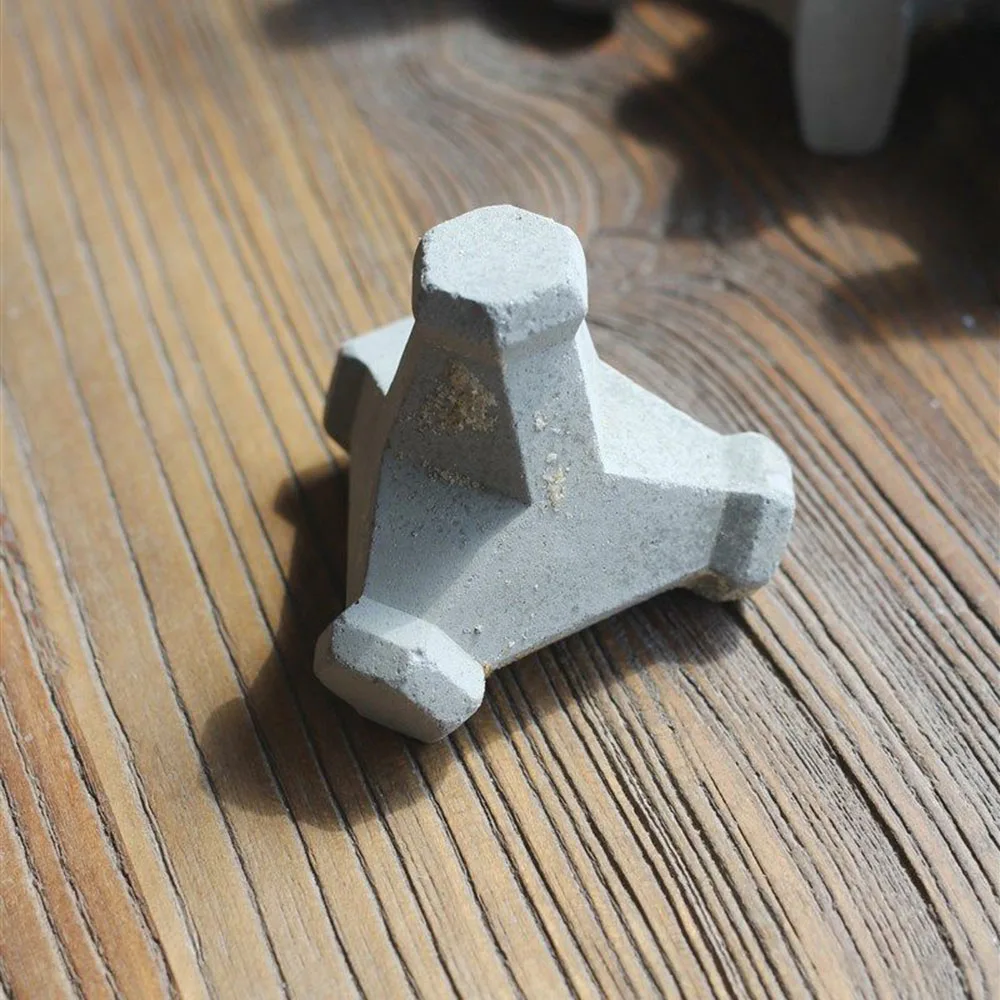 

Силиконовая форма для бетона «Тетрапод»: DIY-форма для волнолома, цементная форма, геометрический блок для береговой защиты, инструмент для изготовления свечей, декор для дома