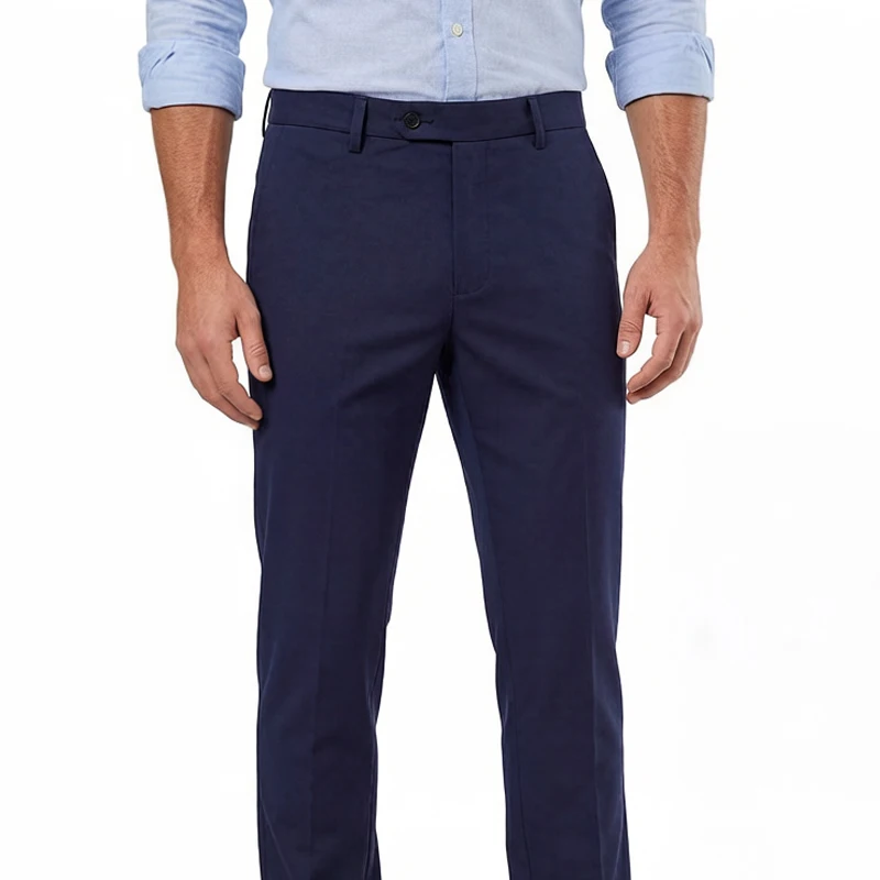 

Mens Dress Pants Slim Fit Slacks for Men Business Casual Formal Pants Wedding Plain Men's Wrinkle-Resistant Dress Pant Party