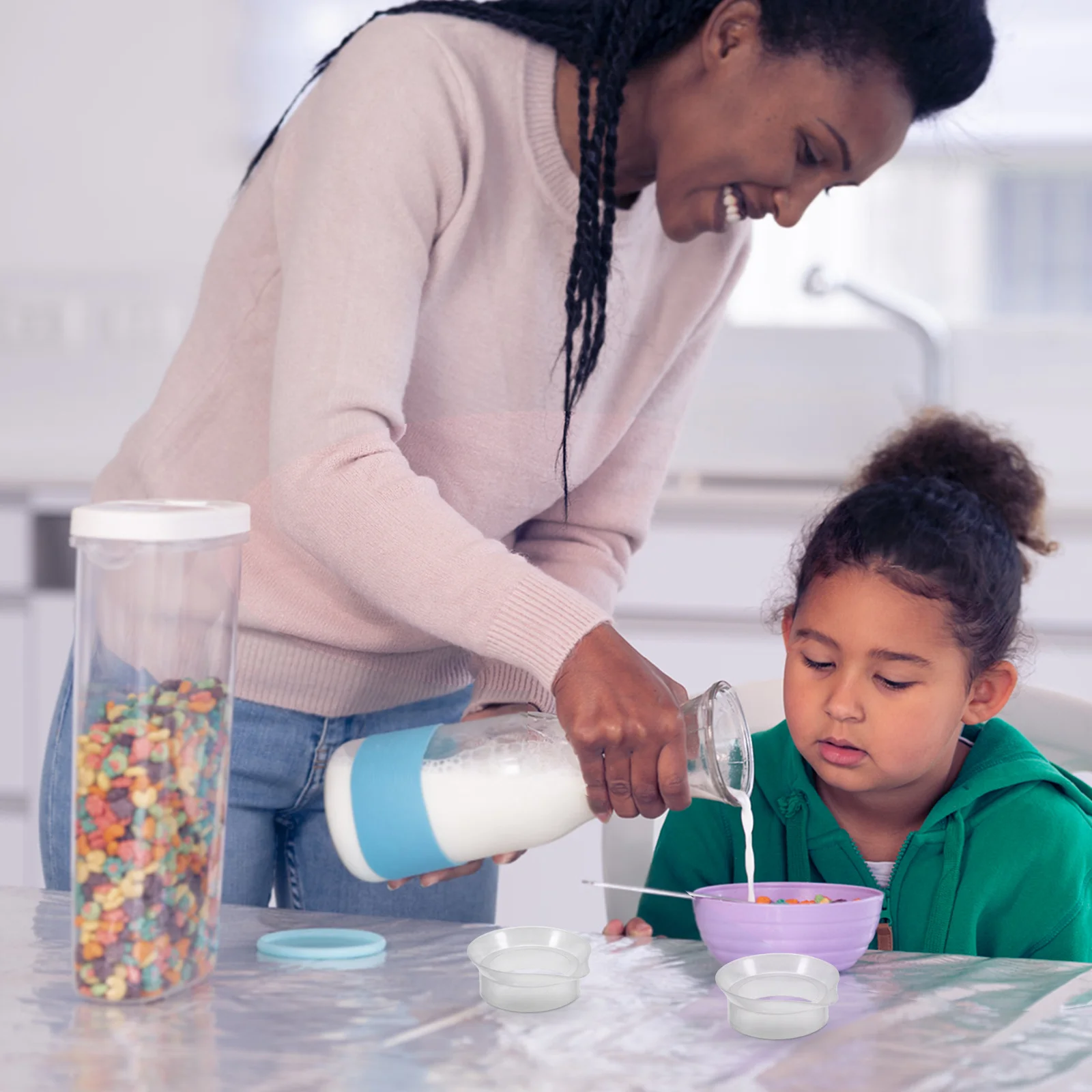 

6Pcs Leakproof Plastic Spout for Water Bottles Jug Pourer Hot Water Bottle Mouth Spout Suitable for Vacuum Flask