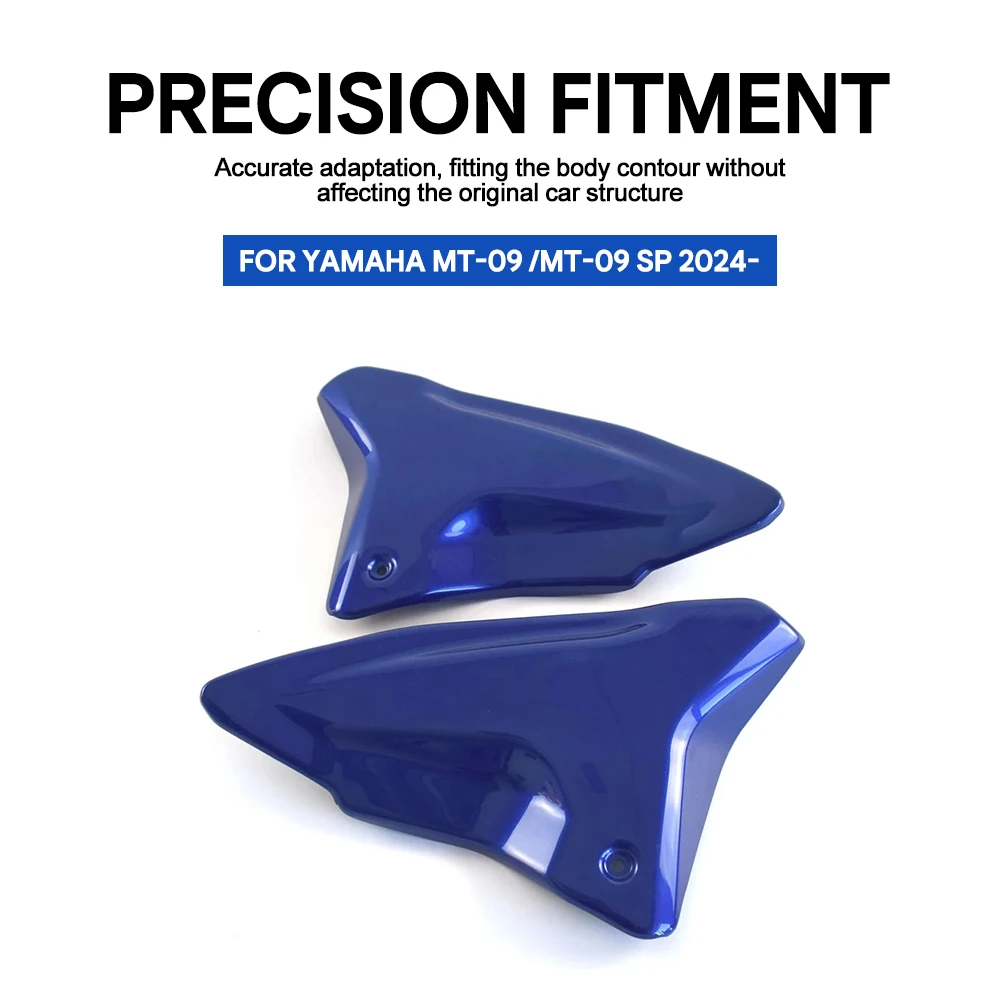 Fit for Yamaha MT-09 / SP 2024+ Pair of Matte Dark Grey Contoured Side Frame Fairing Panels