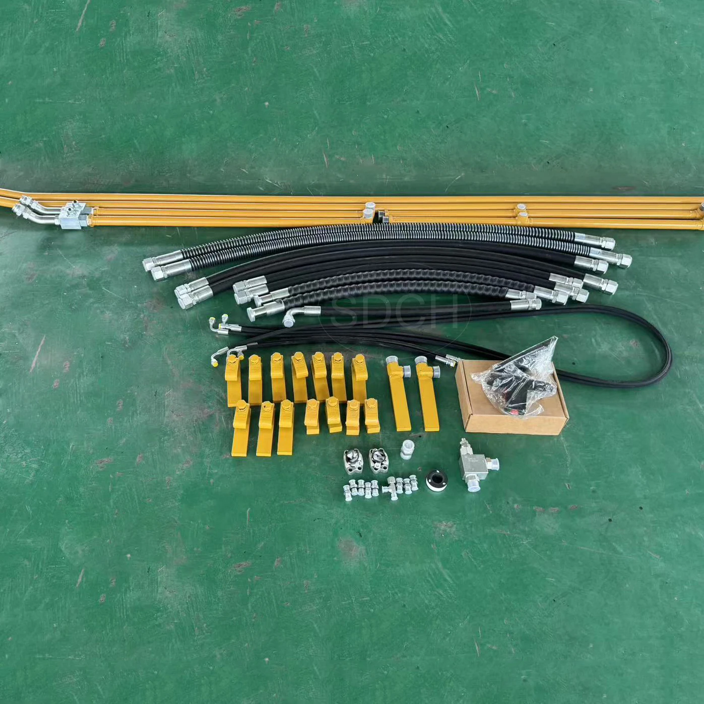 Excavator Auxiliary Hammer Pipe Line Kit 320B 320C 320D Hydraulic Breaker Piping Kits