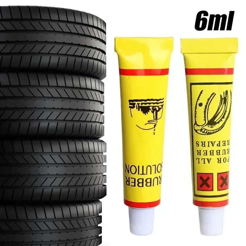 Tire Repairing Glue Car Motorcycle Bicycle Tyre Inner Tube Puncture Auto Repair Tools Portable Bike Tire Patching Repair Glues