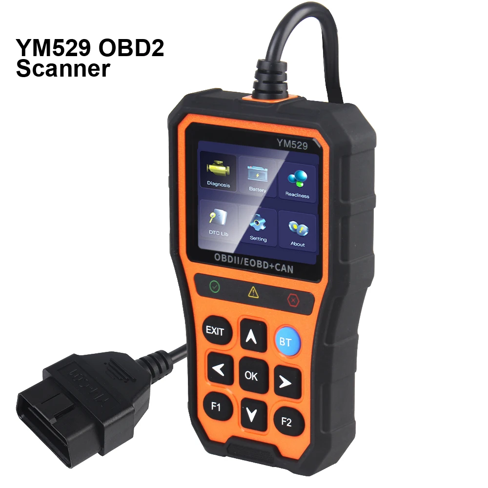 Professional OBD2 Engine Code Reader Battery Life Check and Evaluation Automotive Diagnostic Scanner OBD2 Scanner