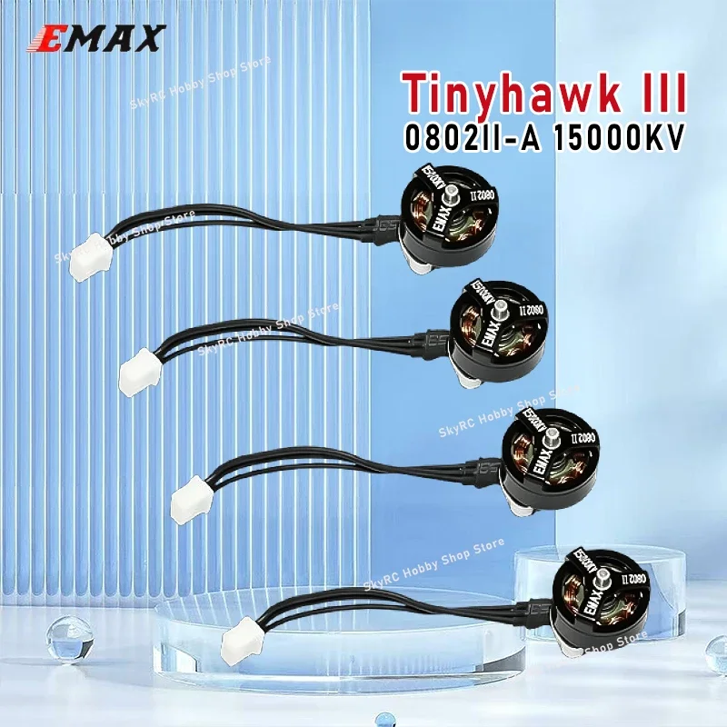 EMAX 0802II‑A 15000KV 1‑2S Motor Spare Part for Tinyhawk III FPV Quadcopter Airplane RC Micro Model Component