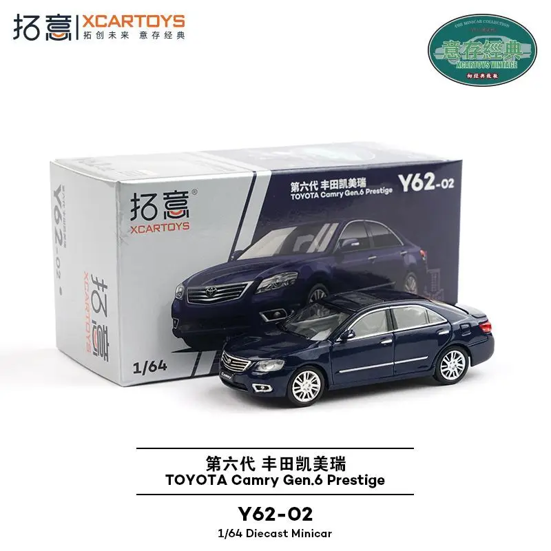 

Модель автомобиля XCARTOYS Toyota Camry Y62-02 шестого поколения, масштаб 1:64, из сплава, имитация, изысканное украшение для рабочего стола, игрушка для мальчиков, подарок
