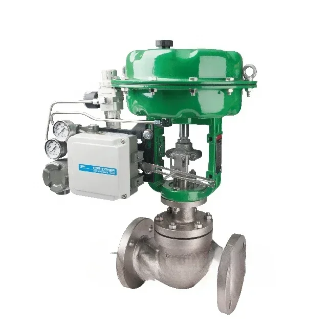 ISO9001 pressure  water flow  pneumatic  regulating temperature control valve