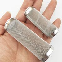 Fish Tank Filter Steel Aquarium Filter Guard Shrimp Accessories Fish Steel Net Tank Accessories Aquariu P0X2