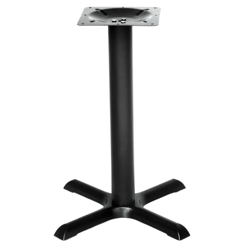 Black Forged Industrial Frame Bottom Desk Metal Cast Iron Dining Table Foot