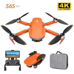 S6S 4K Mini Drone Profesional HD podwójny aparat GPS zdjęcia lotnicze Dron 5G WIFI FPV bezszczotkowy silnik składany Quadcopter RC Dron