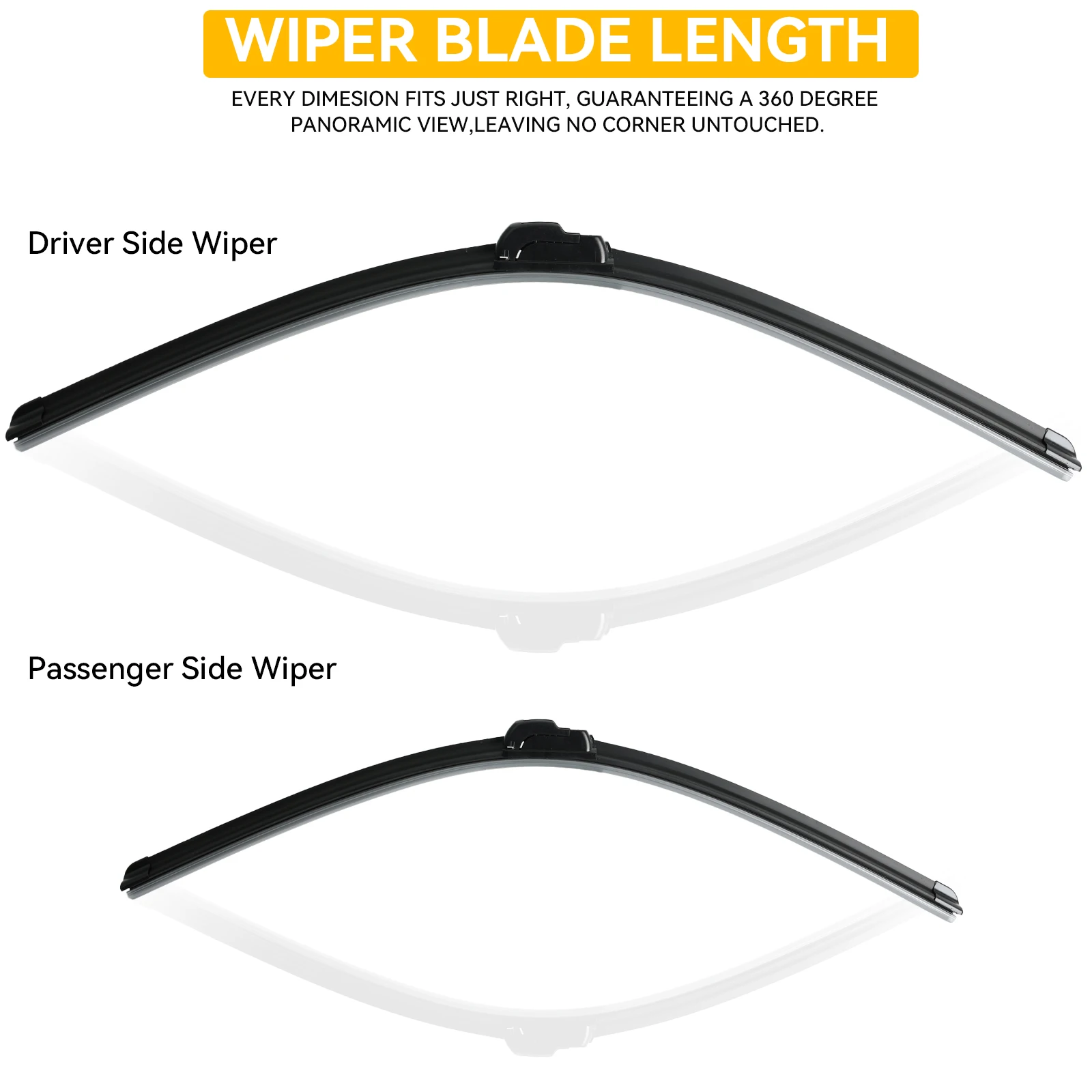 Erick's Wiper LHD شفرات الممسحة الأمامية لكيا بيكانتو TA 2011 - 2017 الزجاج الأمامي نافذة نظيفة فرش المطر للسيارة 24 "+ 14"