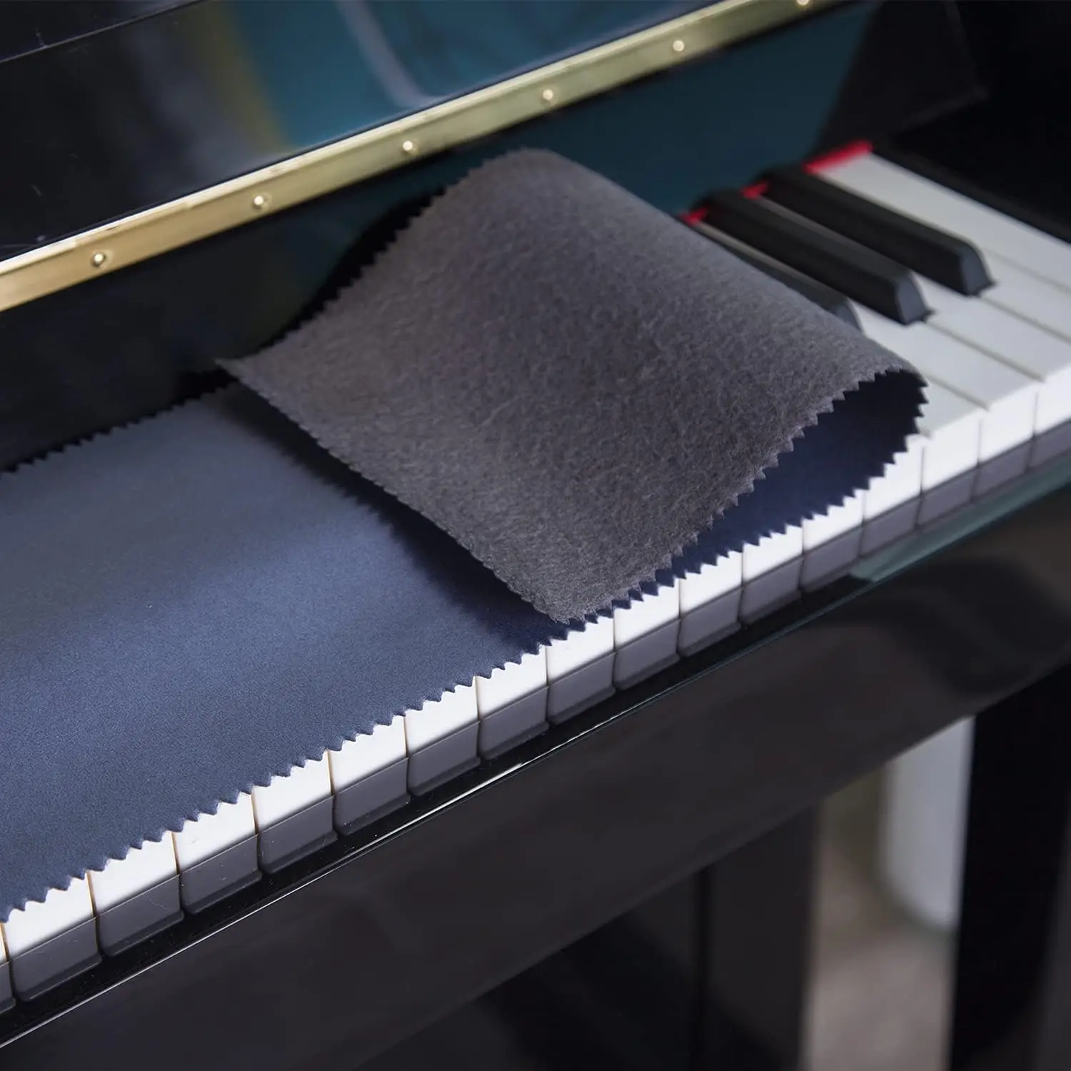 

Piano Keyboard Anti-Dust Cover High Technology Fabric Key Cover Cloth Fit For Upright Piano, Electric Piano & Grand piano