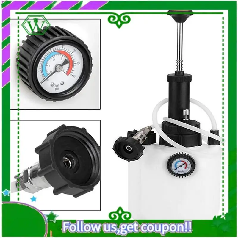 AC34-3L Gearbox Oil Change System Brake Oil Can Change Machine Transmission Oil Change Pump System