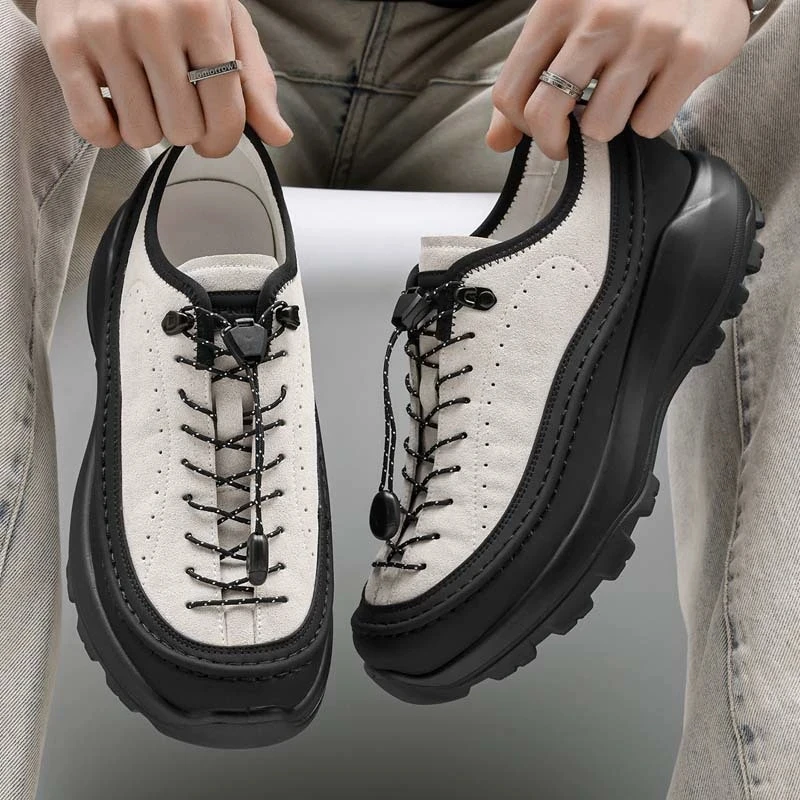 Outdoor Men Casual Sneakers Minimalist Wide Toe Barefoot Shoes Lightweight Zero Soles Walking Hiking Shoes Couple Climbing Shoes