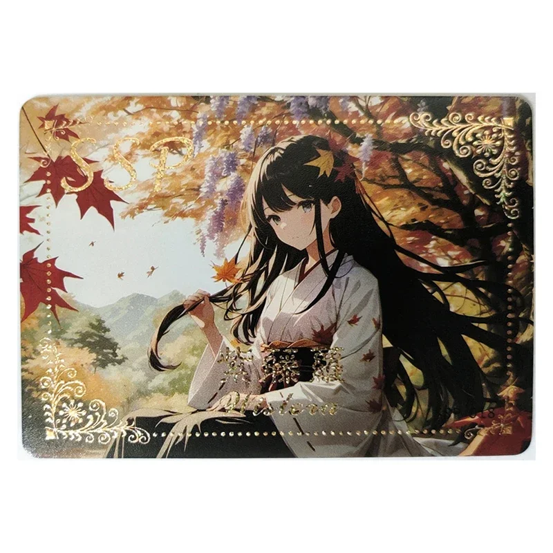 Anime Goddess Story Rare SSP Refraction Foil Lumine Silver Wolf Keqing March 7th Toys for boys Collectible Card Birthday Present