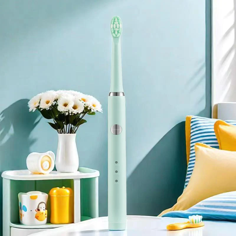 SUBORT A1 แปรงสีฟันไฟฟ้าโซนิคไร้สายชาร์จ USB แปรงสีฟันกันน้ำอัลตราโซนิกแปรงสีฟันอัตโนมัติ