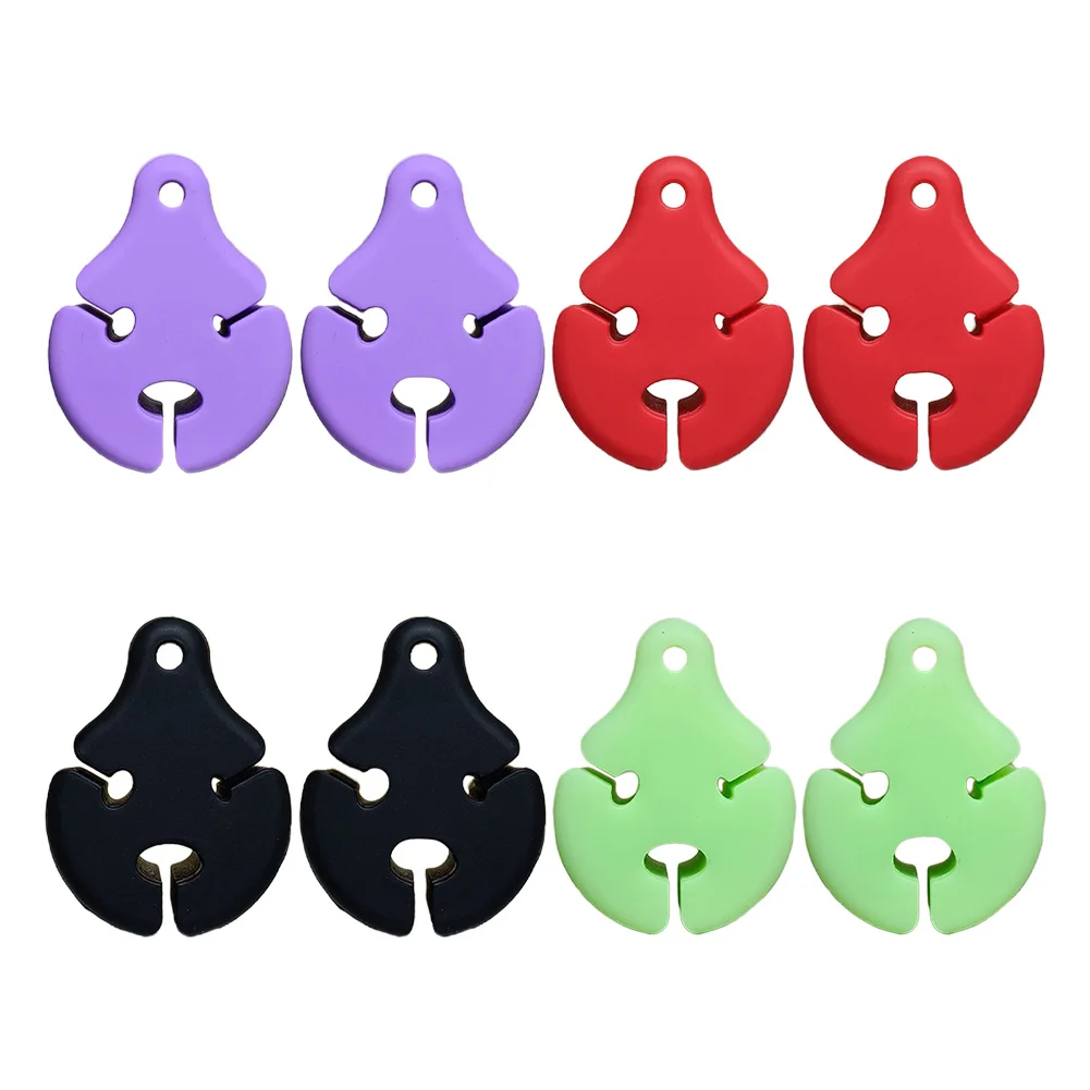 Multifunctional Fishing Rod Clips Lock Rod Buckle Luminous Fly Fishing Rod Ball Hanging Device Fishing Gear Accessories