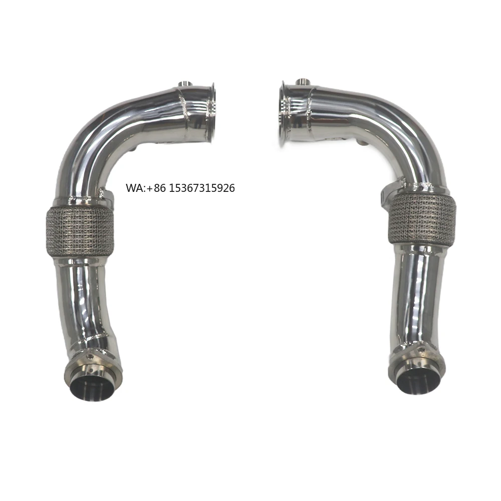 

Stainless Steel High-Performance Straight Header Exhaust Downpipe