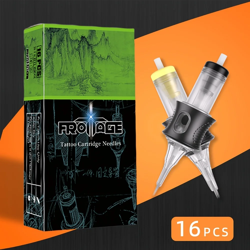 

Tattoo Needles 16pcs Disposable Stable Nozzle Assembly for Tattoo Pen Permanent Makeup Beginners Lovers Body Art Supplies