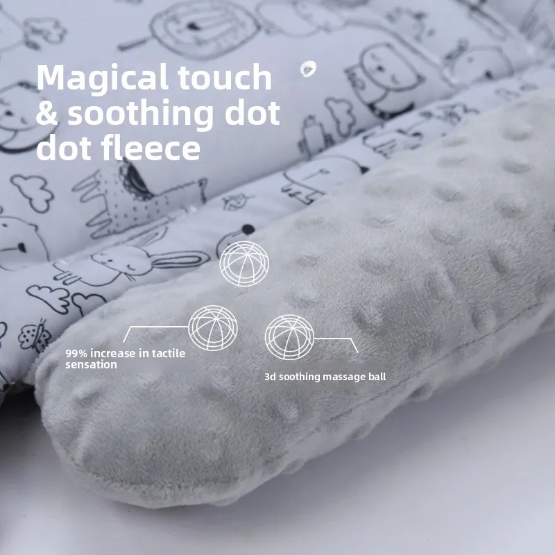 وسادة مقعد لعربة الأطفال من القطن للرضع على الوجهين وسادة مقعد سميكة ودافئة عالمية لعربة الأطفال ملحقات عربة الأطفال