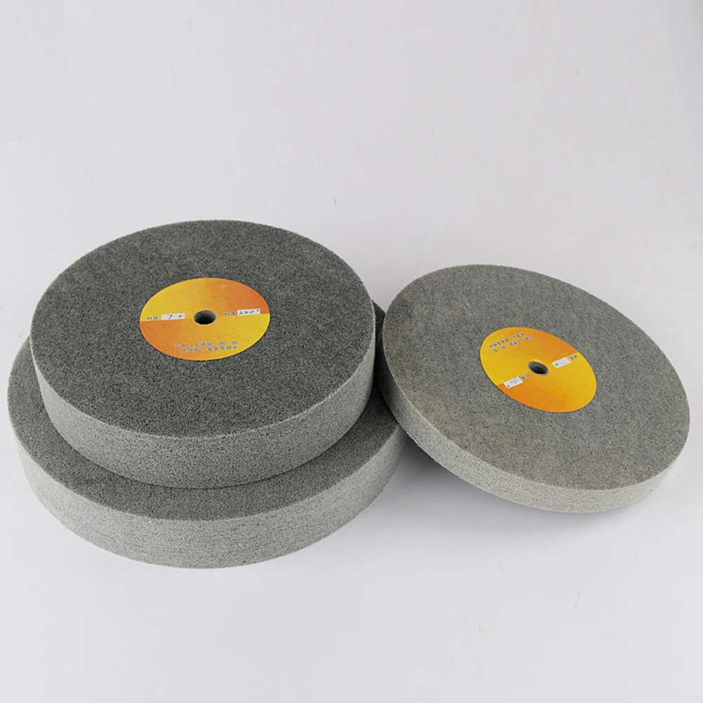 

Nylon Polishing Wheel Grey 150x25 Fiber Buffing Pad Grinding Abrasive Disc Fine Polishing Efficient