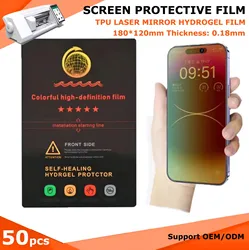 FilmExpert Colorfu Mirror Photonic Crystal Hydrogel Film For Mobile Phone HD TPU Screen Protector Movies Cutting Machine Plotter