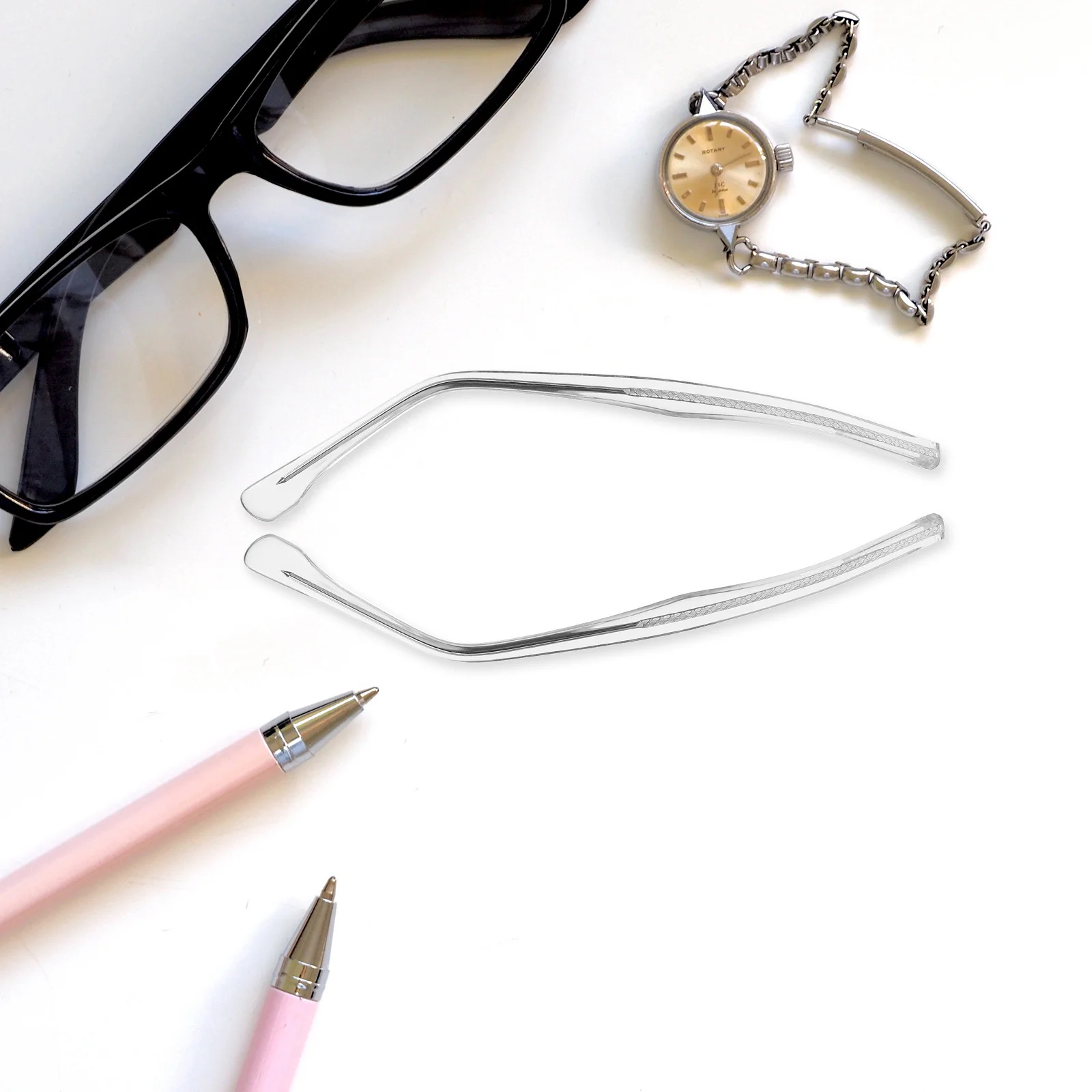 

1Pair Metal Eyeglasses Arms Replacement Arm Legs Sturdy Comfortable Repair Accessories Frame Parts Eyeglass Arm Replacement