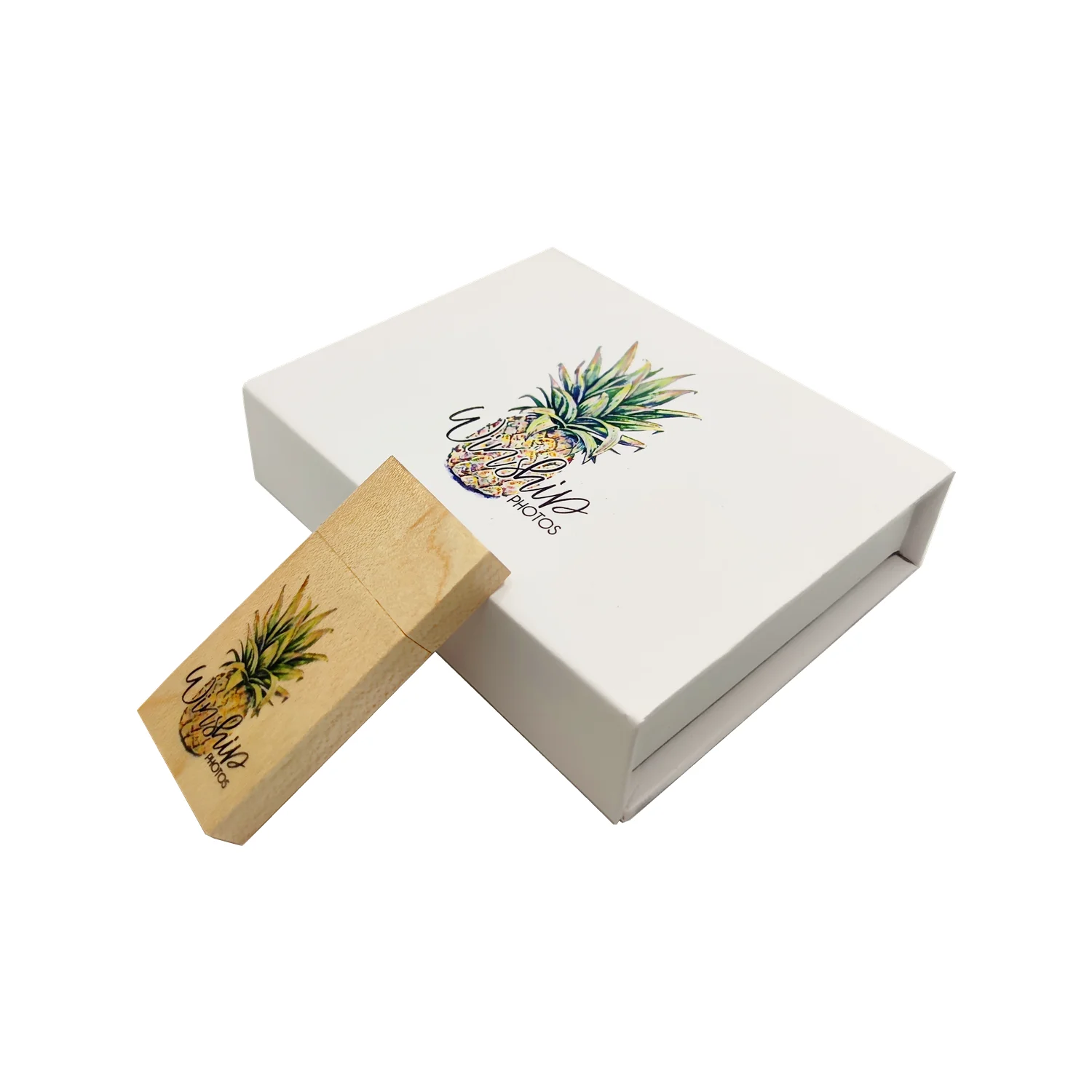 Free Custom LOGO Bamboo USB2.0 Flash Drive 4gb 8gb 16gb 32gb 64gb 128gb Memory Stick and Paper Box
