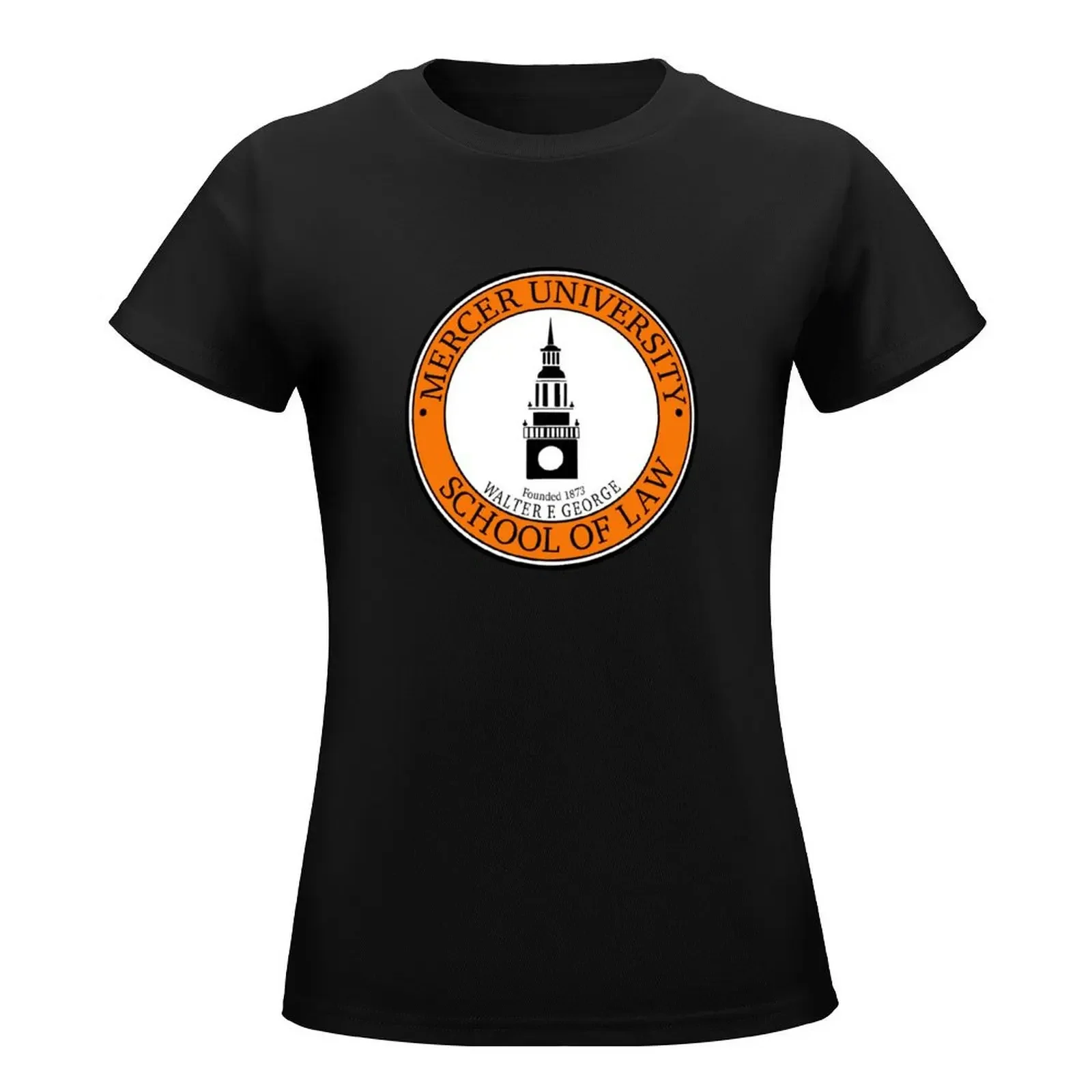 Mercer University School of Law T-Shirt oversized funny female summer tops T-shirts for Women