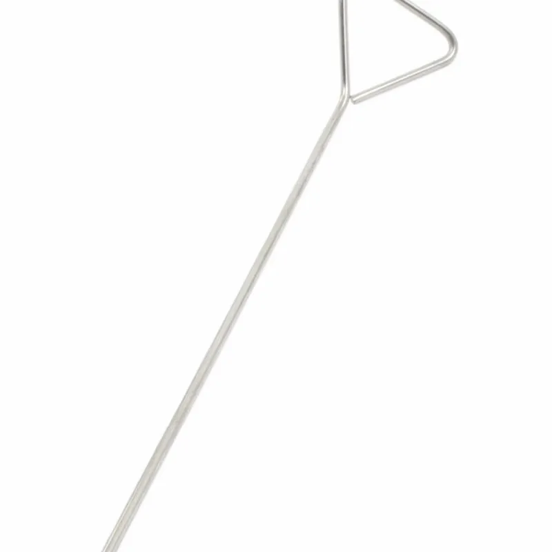 Laboratory Lab Stainless Steel Triangle-headed Cell Spreader 20cm Long