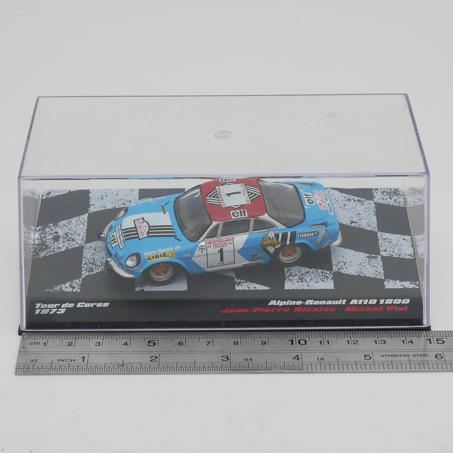 

Литой под давлением Ixo1:43 масштаб Alalpine-Renault A110 1800 WRC 1973, Renault Alpe Rally, модель автомобиля из сплава, Коллекционная игрушка, подарок, сувенир