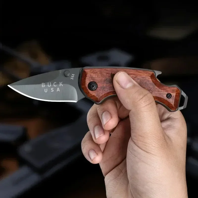 EDC Portable Pocket Knife Self Defense Multi Function Folding Knife Sharp Fruit Knife Outdoor Survival Tactical Bushcraft Knives