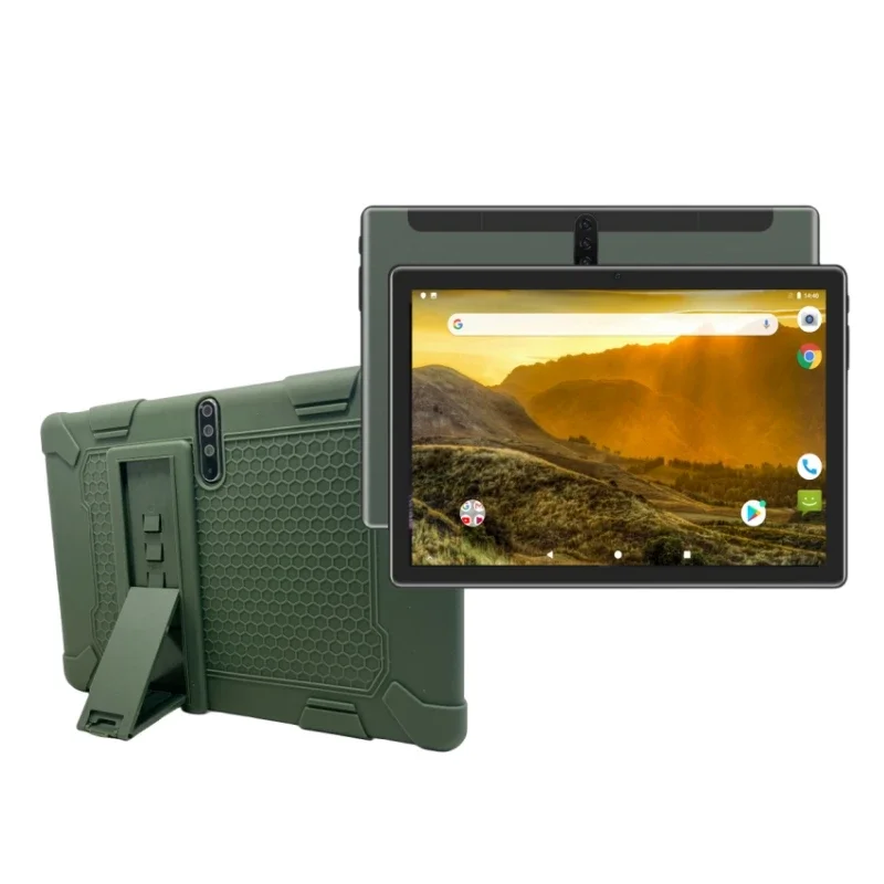 أندرويد 9.0 مكالمة هاتفية أقراص للأطفال 10.1 بوصة 2 جيجابايت رام 32 جيجابايت روم هدية مجانية غطاء من السيليكون MTK6737 رباعي النواة 1280x800 IPS