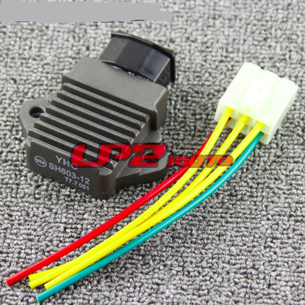 Regulator Rectifier+Plug for Honda CB VTR 250 Nighthawk CBF CBR CB1 400 500 600 900 1100XX NES125 VFR750 Shadow VT250 SPADA