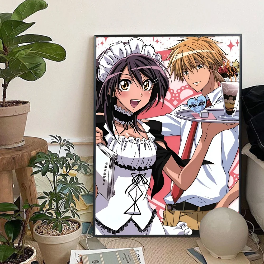 Kaichou wa Maid-sama Poster Anime Posters Sticky Vintage Room Home Bar Cafe Decor Kawaii Room Decor