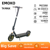 EMOKO HT-T4-2 MAX Electric Scooter 500W 36V 15AH 33KM/H Foldable Electric Kick Scooter 10 Inch APP Smart Escooter for Adults