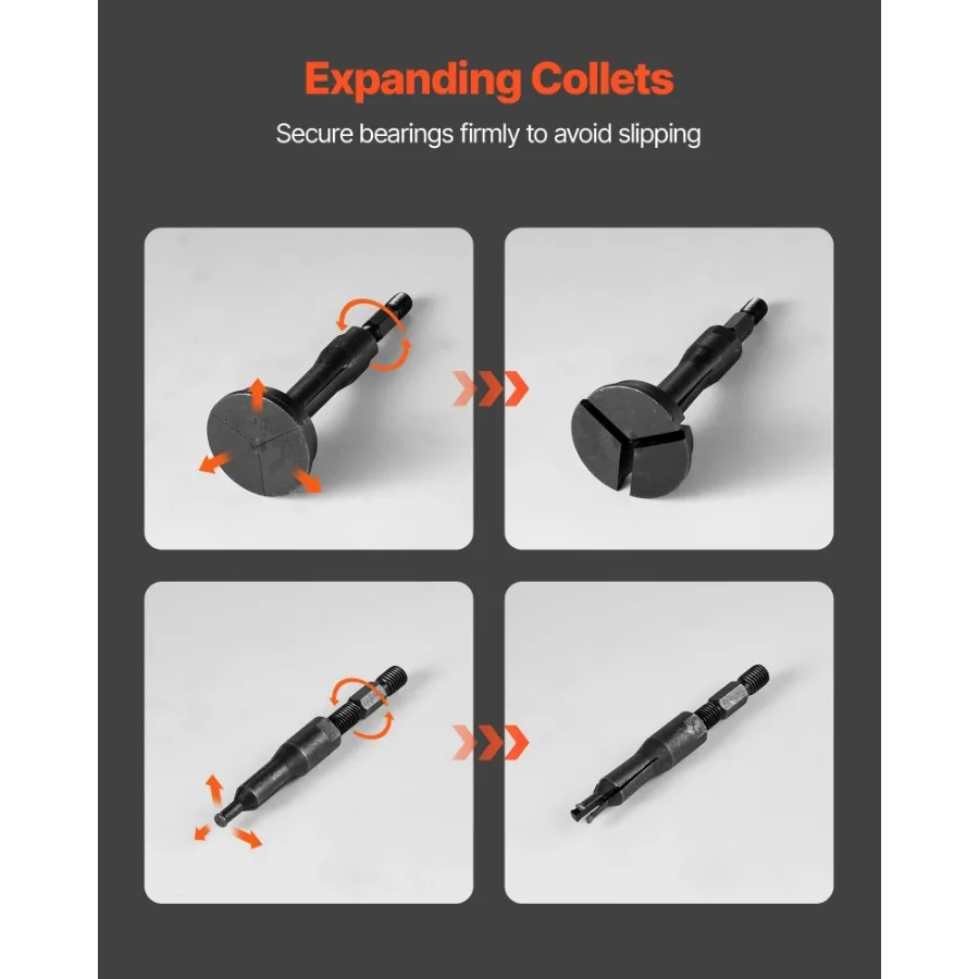 16 قطعة تحمل ثقب أعمى مجتذب مزيل النازع الداخلي مطرقة الشريحة