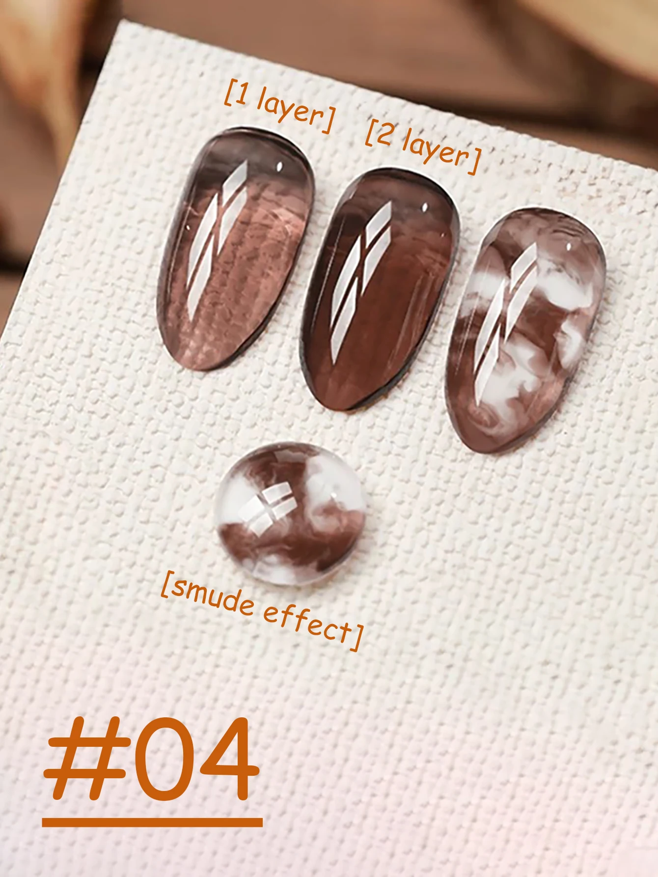 1-12 stücke WS Weihnachten Nagel Eis Transparent Schildkröte Bernstein Gel Nagellack Beliebte Bleaching Braun Orange Nagel Salon Nagel liefert – Detail 12