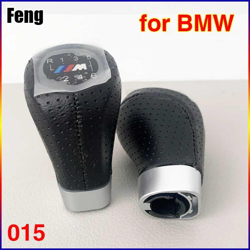 Car Gear Shift Knob For BMW 1/3/5/6 Series 6-speed 5-speed E87 E90 E36 E34 E46 E83 Z3 Etc. Automobile Gear Lever Head Shifter