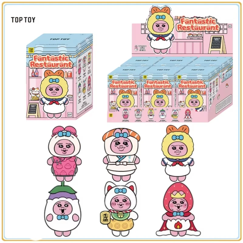 

Toptoy Opanchu Usagi Pants Rabbit Wonderful Cuisine Shop Series Blind Box Anime Figures Vinyl Dolls Pendant Ornaments Decoration