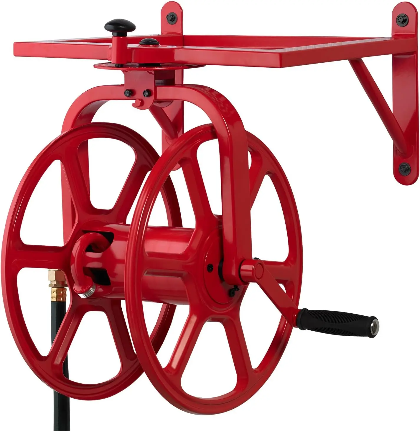 

713 Revolution Multi-Directional Garden Hose Reel, Red
