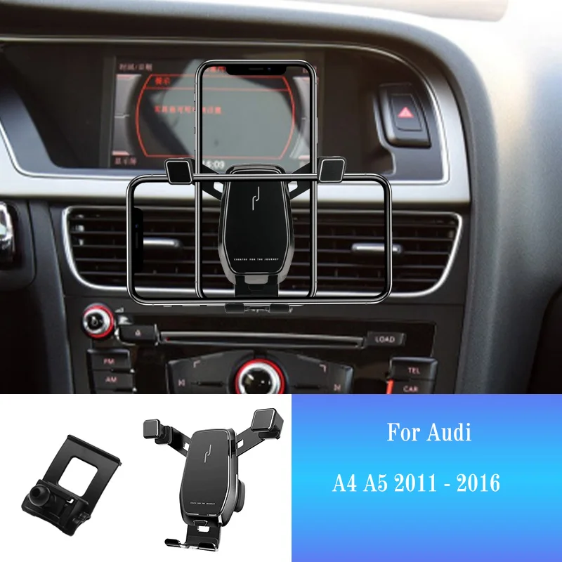 

Car Mobile Phone Holder for Audi A4 B8 8KH B9 8WH A5 B8 B9 Smartphone Mount Car Styling Bracket GPS Stand Rotatable Support