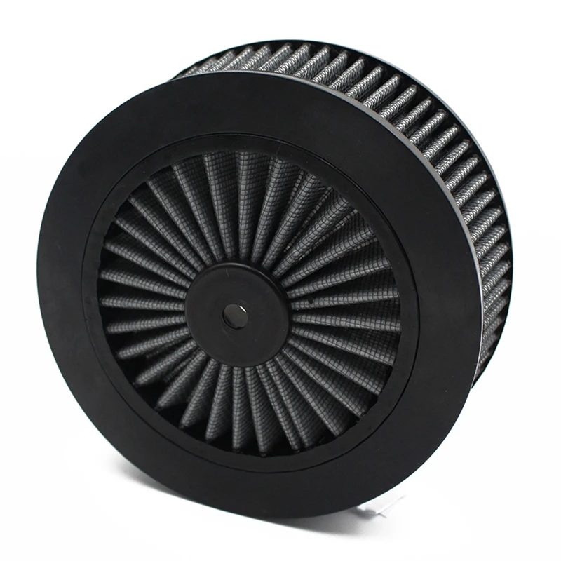 0206-0091 Motorcycle Air Cleaner Intake Filter for Design Venturi Motorcycle Accessories Gray image 3