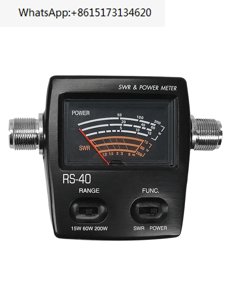 

RS-40 standing wave meter power meter UV antenna test meter RS40 200W power