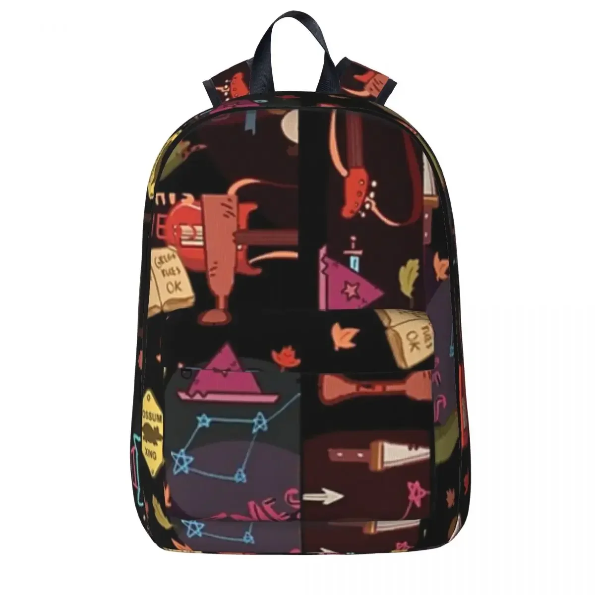 

Night In The Woods Weird Autumn Pattern Backpack Fashion Student School Bag Laptop Rucksack Travel Large Capacity Bookbag