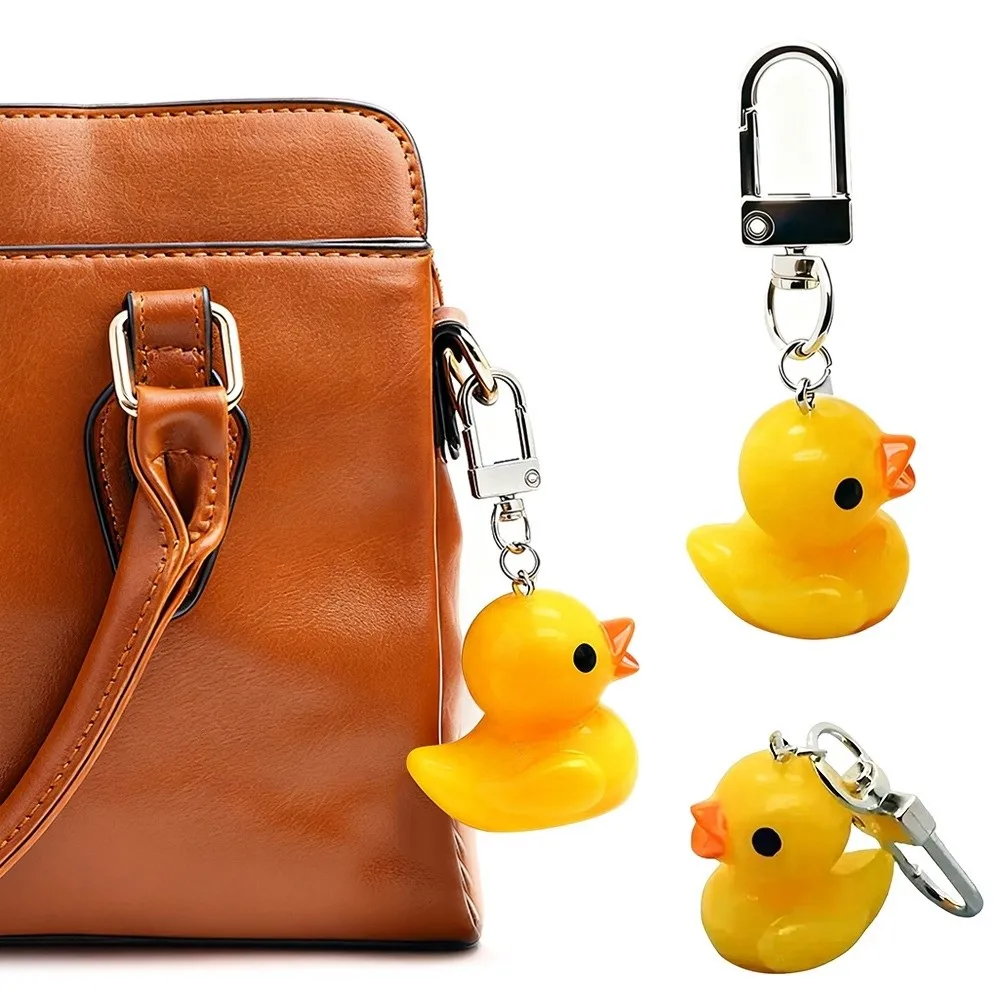 5 Stück kleine gelbe Ente Mini Schlüsselanhänger Cartoon Mini Ente Taschenanhänger Taschenzubehör Mini Puppe Ente Schlüsselanhänger Anhänger Kasspreis