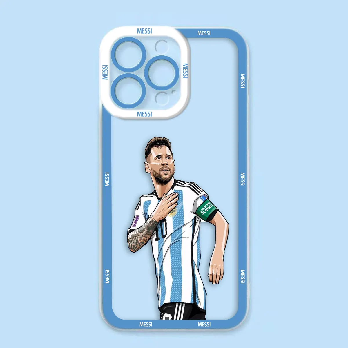 

Football Player M-Messi 10 Clear Phone Case For Samsung A72 A71 A57 A56 A55 A53 A52 A51 A36 A35 A33 A32 A26 A25 A24 A23 A22 Case