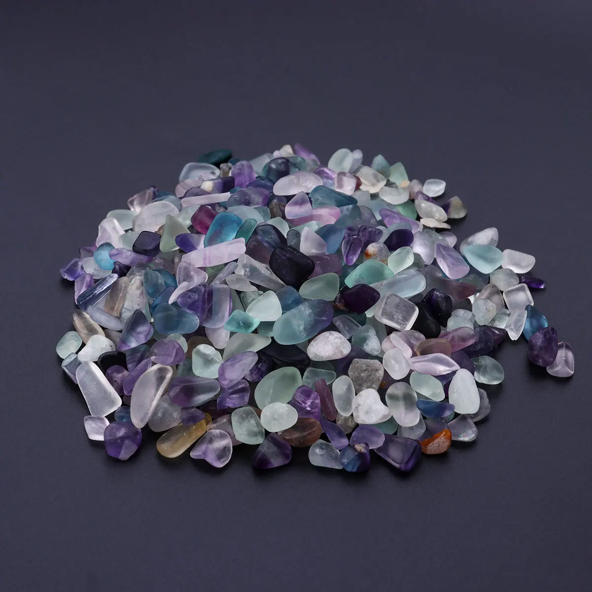 

1 Set 500G 5-7Mm Crystal Fluorite Gravel Polished Natural Stone For Aquarium Fish Tank Decor Fresh Salt Water Diy Craft Ornament