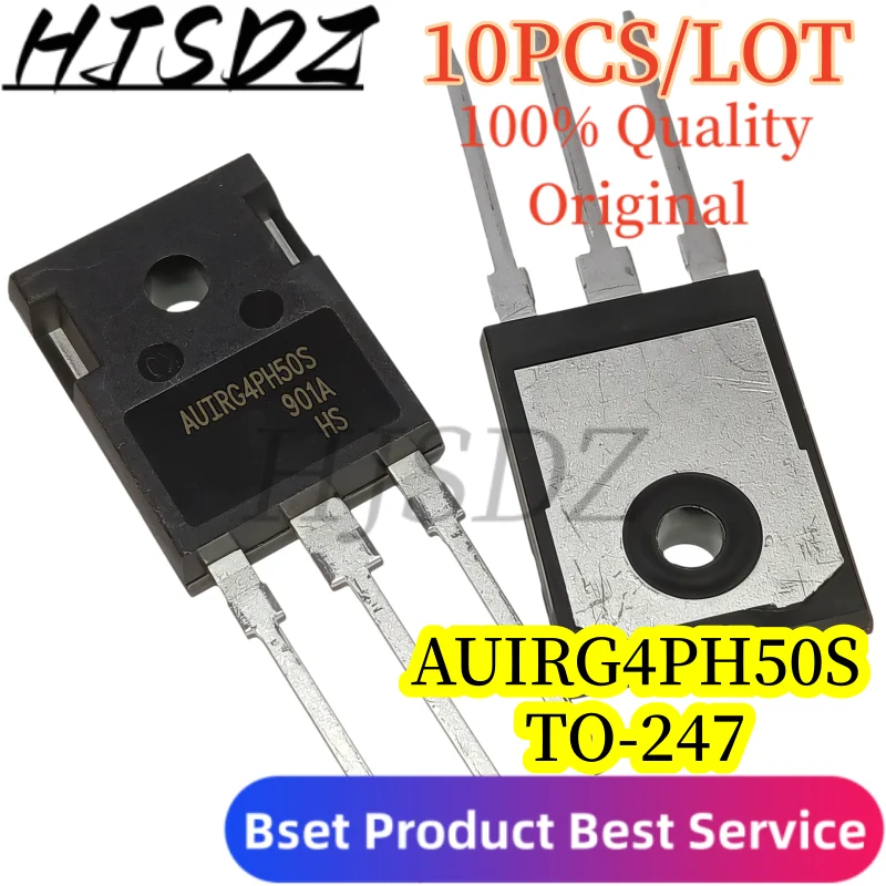 100% Quality Original【10PCS/LOT】AUIRG4PH50S TO-247 1200V 57A G4PH50S N-channel