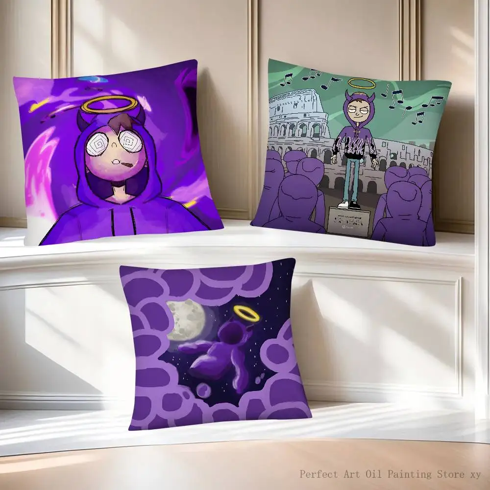 Tha S-Supreme مغني الراب Thasup كيس وسادة موضة ساحة المخدة غرفة نوم أريكة غرفة Ins الديكور الترفيه غطاء الوسادة