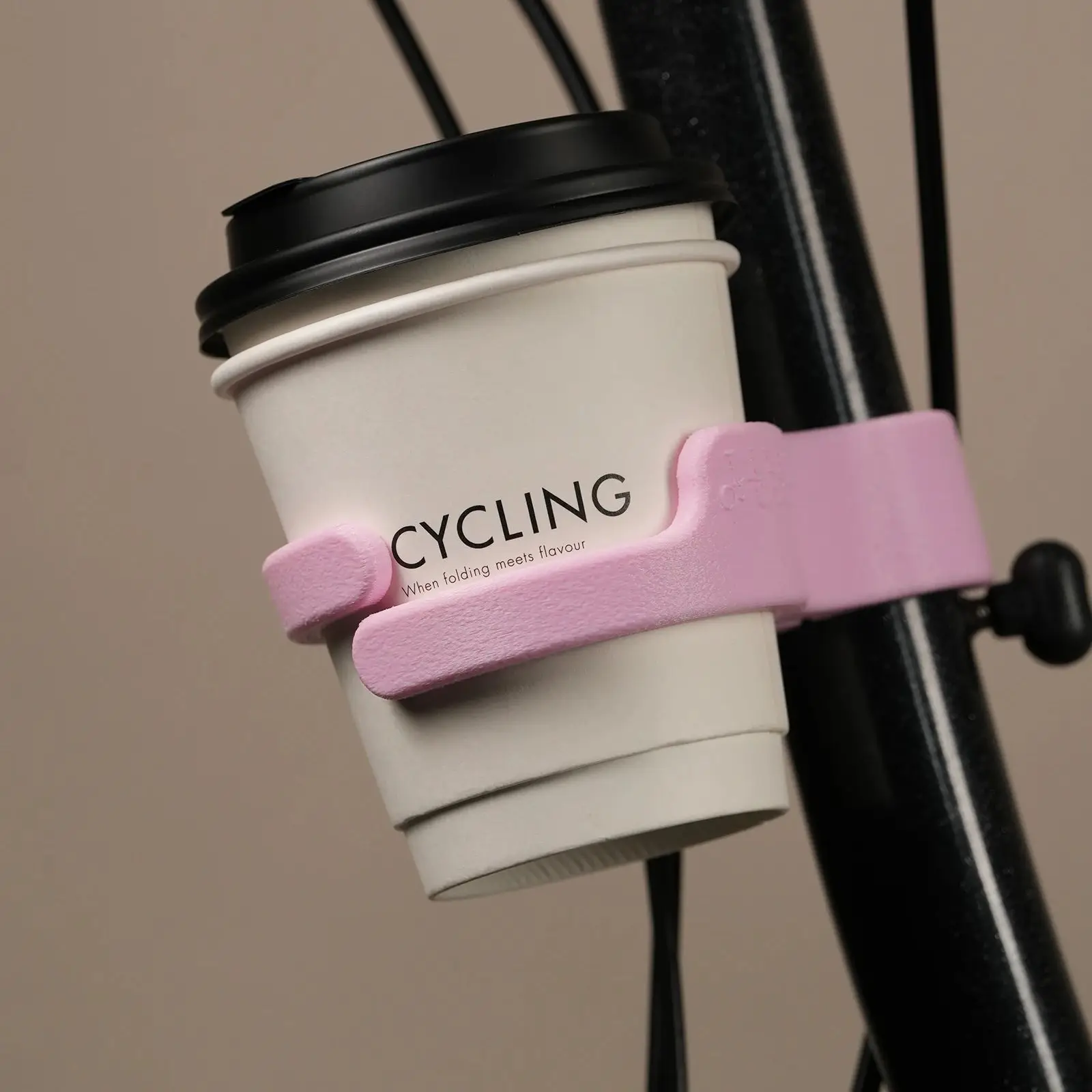 Uchwyt na kubek/kubek na wodę DC, odpowiedni do rowerów Brompton, rowerów składanych, akcesoria do modernizacji.